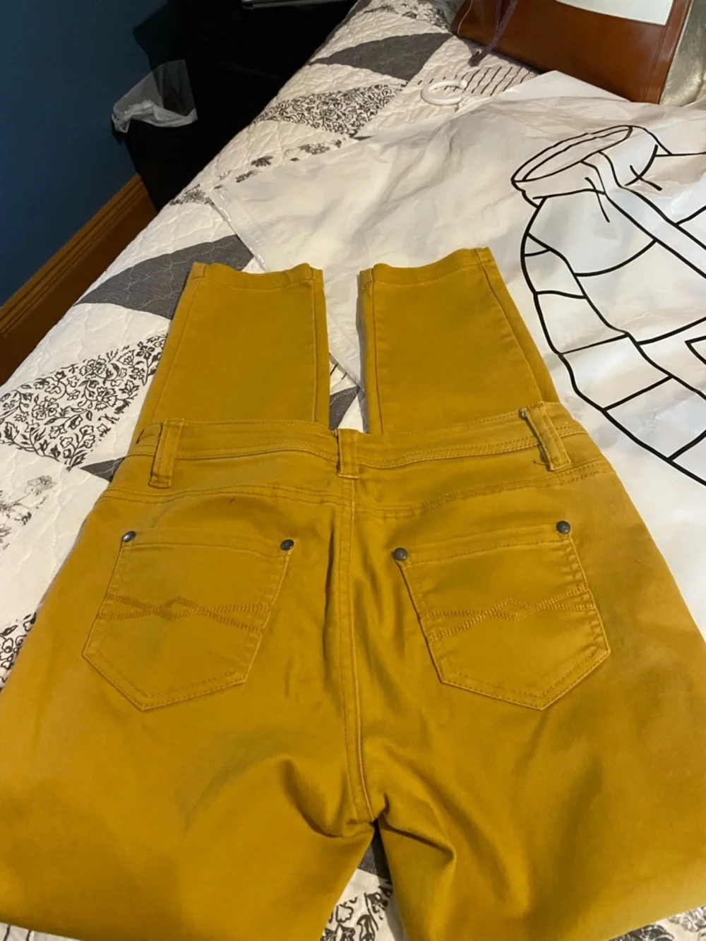 Suko Skinny Jeans 
Mustard Colored NOT YELLOW - Picture 3 of 3